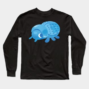 blue death feigning beetle Long Sleeve T-Shirt
